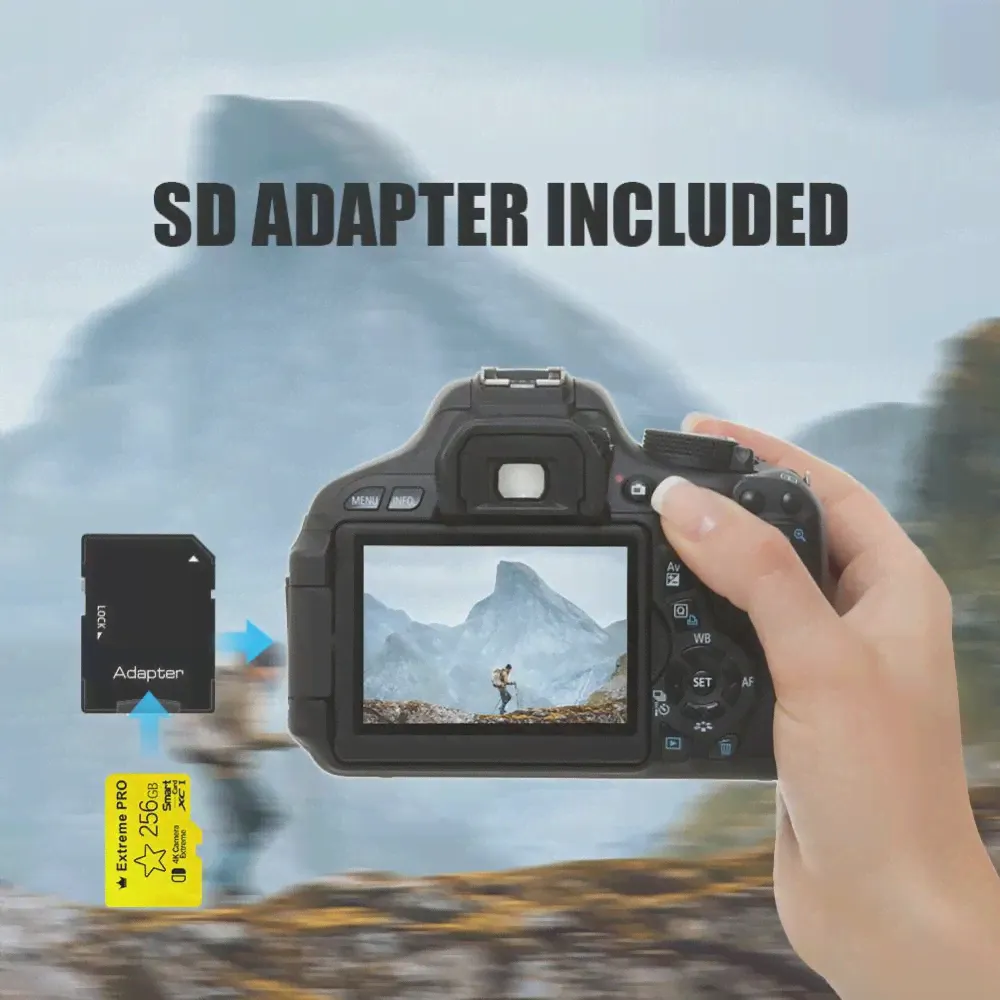 Карта памяти Micro TF SD, 1 ТБ, флэш-карта памяти C10, TF микро-карты 128 ГБ, 256 ГБ, 512 ГБ, U3 V30, 4K, TF-карта для камеры дрона, Nintendo Switch-0