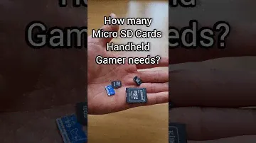 How many Micro SD Cards Handheld Gamer Needs?                            #psvita #steamdeck #switch