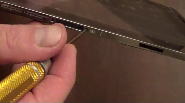 Разборка, замена кнопки громкости  и Hard Reset Asus Eee Pad Transformer TF101