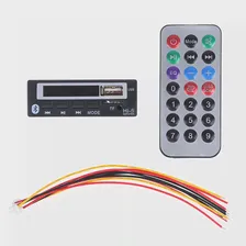 Аудио USB TF FM-радио MP3 модуль, беспроводной Bluetooth-совместимый 5,0 12V Плата декодера MP3 WMA