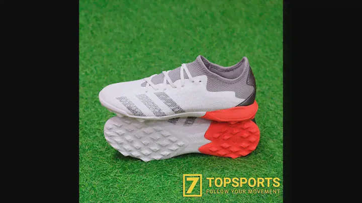 Adidas Predator Freak .3 TF - Cloud White/Iron Metallic/Solar Red FY6292
