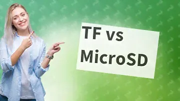What is the difference between TF card and microSD card?